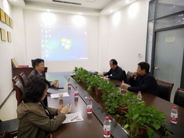 中国建筑材料科学研究总院领导莅临研讨